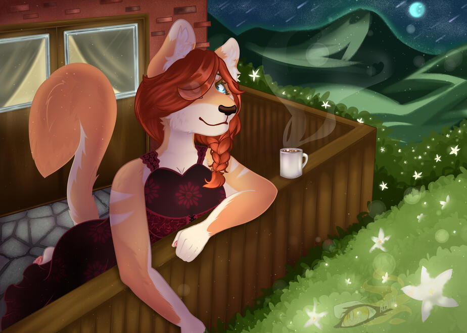 Rendered Full Body with Scene